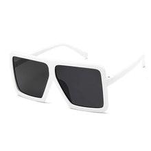 Load image into Gallery viewer, 2019 retro big frame mirror cat eye sunglasses