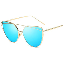 Load image into Gallery viewer, 2019  Rose Gold Mirror Sunglasses