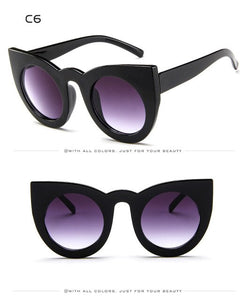 Hindfield Retro Fashion Cateye Sunglasses
